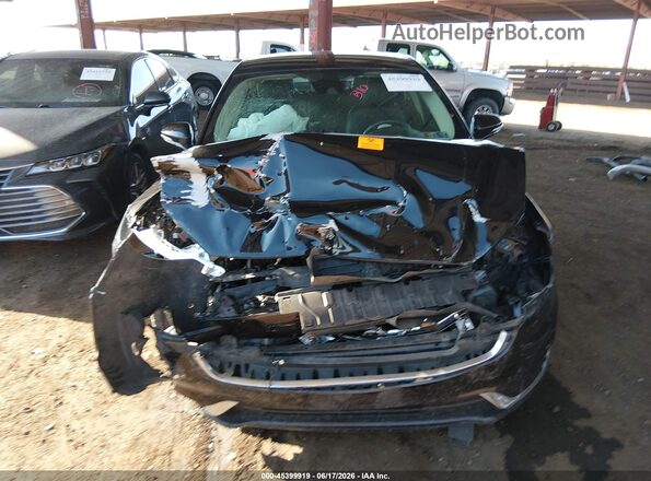 3FA6P0MUXKR185461 2019 FORD FUSION HYBRID Черный Вид спереди