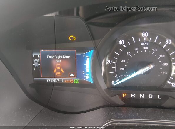 3FA6P0MUXKR272082 2019 FORD FUSION HYBRID Серый Вид задних сидений