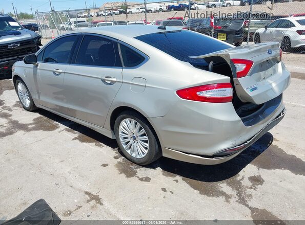 3FA6P0PU3GR160629 2016 FORD FUSION ENERGI Champagne Trasero izquierdo