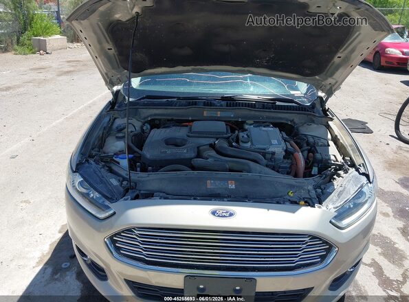 3FA6P0PU3GR160629 2016 FORD FUSION ENERGI Champagne Vista trasera