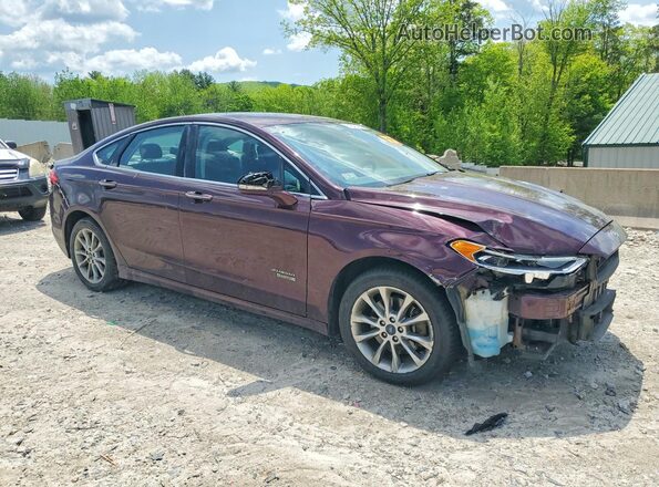 3FA6P0PU3HR371508 2017 FORD FUSION Burgundy წინა მარჯვენა