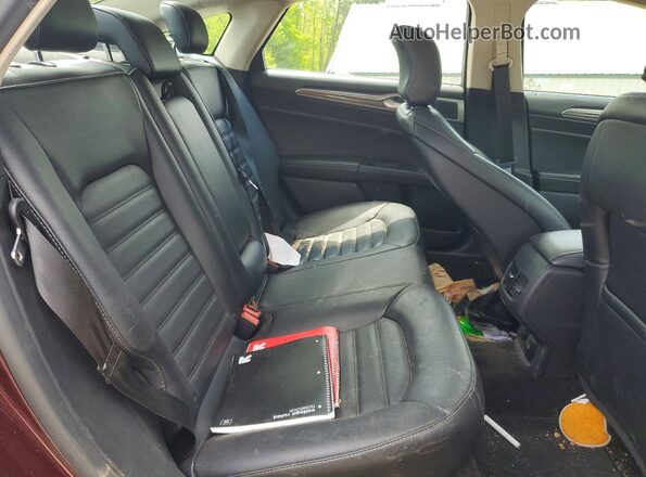3FA6P0PU3HR371508 2017 FORD FUSION Burgundy უკანა სავარძლების ხედი