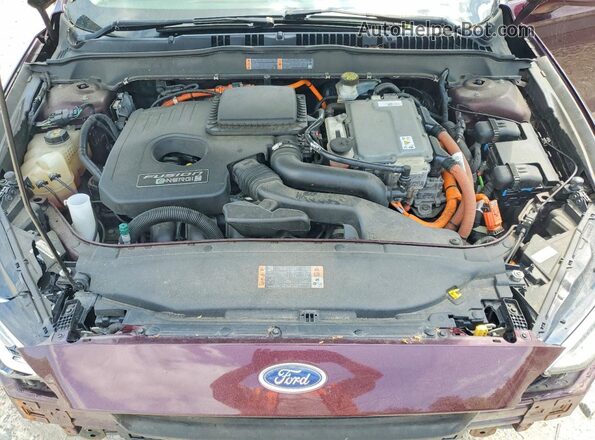 3FA6P0PU3HR371508 2017 FORD FUSION Burgundy უკანა სალონის ხედი