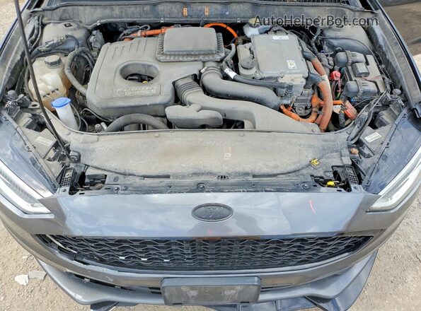 3FA6P0PU3JR258325 2018 FORD FUSION Gray უკანა სალონის ხედი