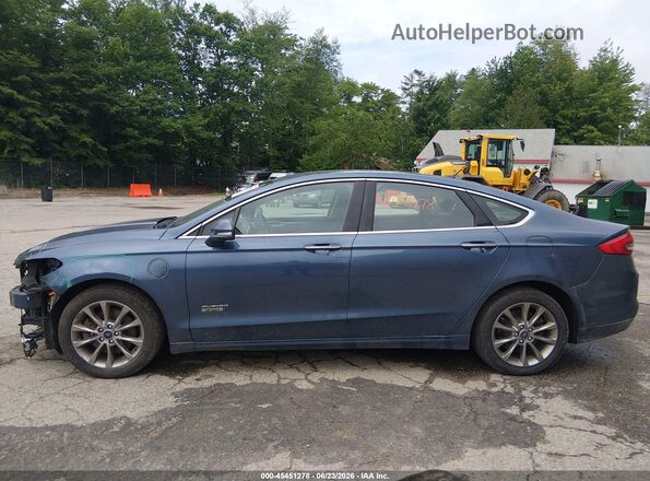 3FA6P0PU4JR105873 2018 FORD FUSION ENERGI Blue 