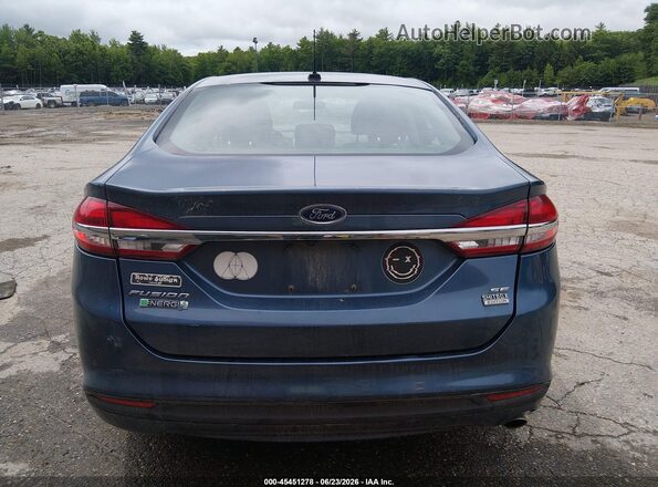 3FA6P0PU4JR105873 2018 FORD FUSION ENERGI Blue 