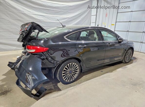 3FA6P0PU6JR135084 2018 FORD FUSION Black Rear right
