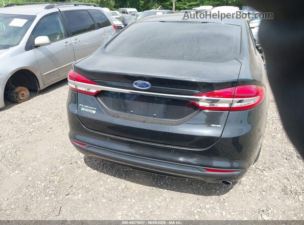 3FA6P0PU7JR105981 2018 FORD FUSION ENERGI Black 