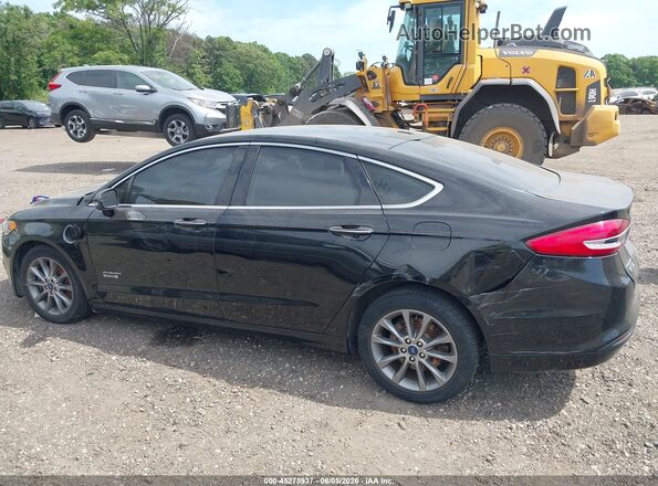 3FA6P0PU7JR105981 2018 FORD FUSION ENERGI Black 360 interior view