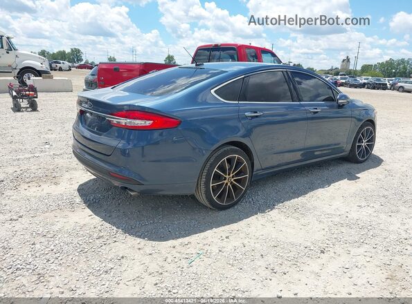 3FA6P0PU7JR222038 2018 FORD FUSION ENERGI Blue უკანა მარჯვენა