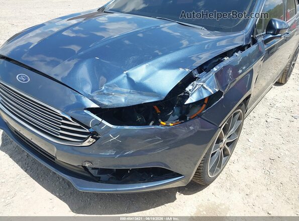 3FA6P0PU7JR222038 2018 FORD FUSION ENERGI Blue წინა ხედი