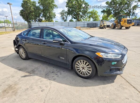 3FA6P0PU8GR229976 2016 FORD FUSION Black Delantero derecho