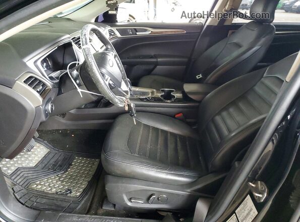 3FA6P0PU9GR229033 2016 FORD FUSION Black Vista interior delantera