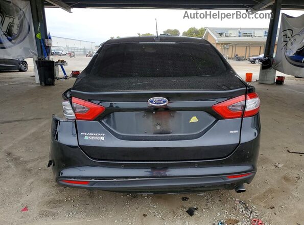 3FA6P0PU9GR229033 2016 FORD FUSION Black Vista trasera