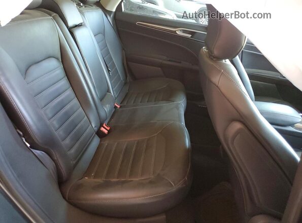3FA6P0PU9GR384715 2016 FORD FUSION Gray Widok tylnych siedzeń