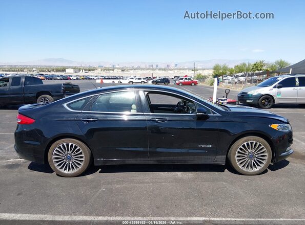 3FA6P0RU1JR246817 2018 FORD FUSION HYBRID Черный Панорамный вид салона 360°