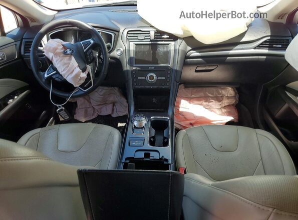 3FA6P0RU3HR267534 2017 FORD FUSION White Dashboard view
