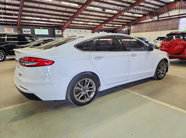 3FA6P0RU4LR100186 2020 FORD FUSION White 