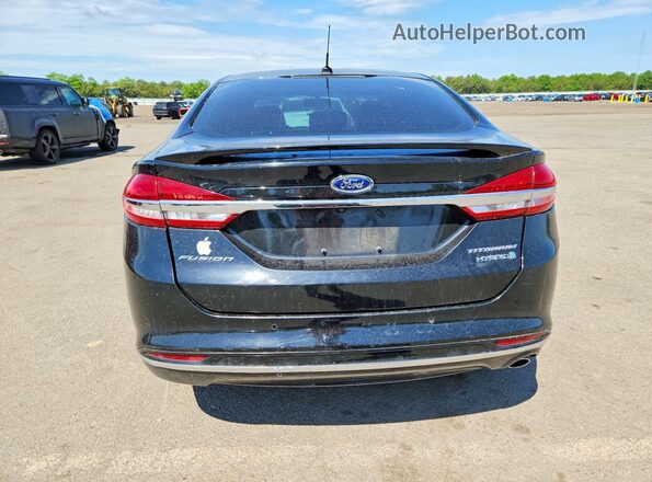 3FA6P0RU5JR206790 2018 FORD FUSION Black 