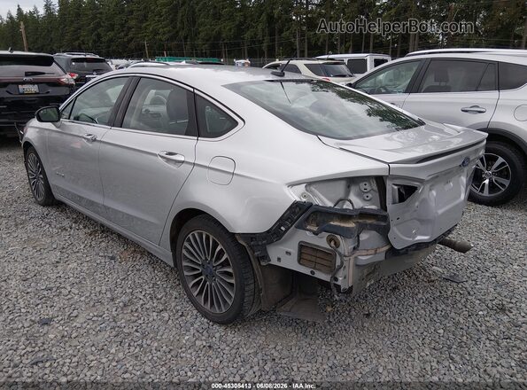 3FA6P0RU8JR132524 2018 FORD FUSION HYBRID Silver Հետևի ձախ