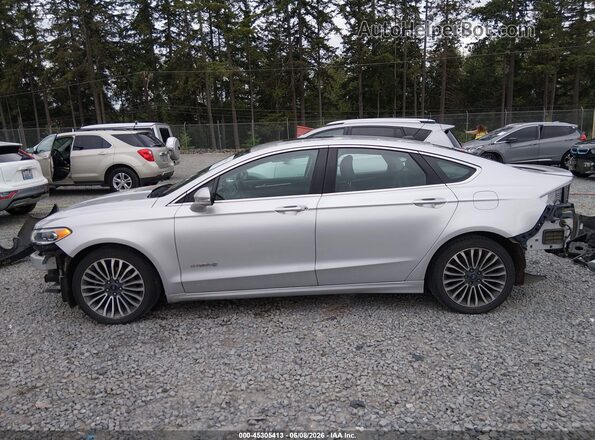 3FA6P0RU8JR132524 2018 FORD FUSION HYBRID Silver 