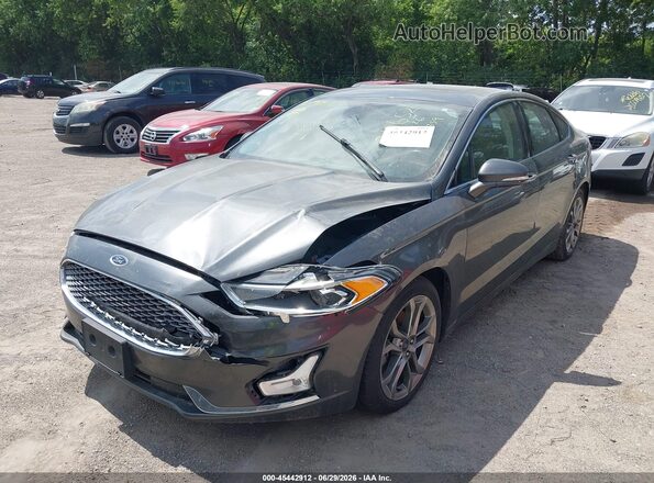 3FA6P0RUXLR219652 2020 FORD FUSION Gray Przód lewy