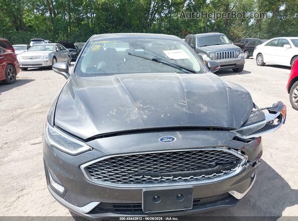 3FA6P0RUXLR219652 2020 FORD FUSION Gray Widok zestawu wskaźników
