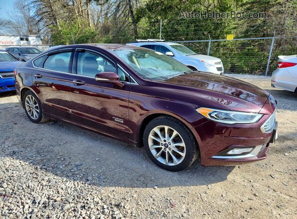 3FA6P0SU1HR173341 2017 FORD FUSION Brown 
