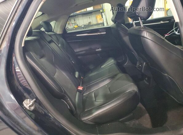 3FA6P0SU3LR159062 2020 FORD FUSION Blue Rear seats view