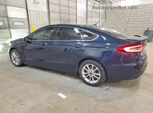 3FA6P0SU3LR159062 2020 FORD FUSION Blue Rear left