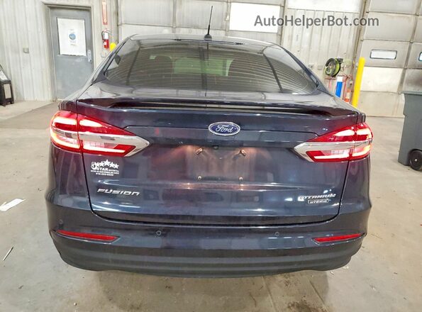 3FA6P0SU3LR159062 2020 FORD FUSION Blue Rear view