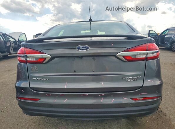 3FA6P0SU5LR247885 2020 FORD FUSION Charcoal Rear view