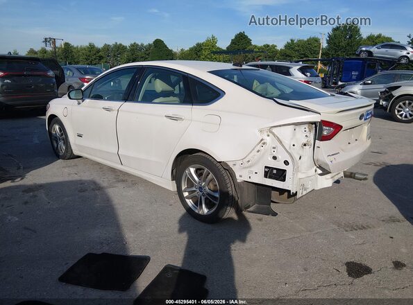3FA6P0SU6GR336676 2016 FORD FUSION ENERGI White უკანა მარცხენა