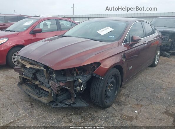 3FA6P0SU7GR241494 2016 FORD FUSION ENERGI Brown Vista tres cuartos delantera izquierda