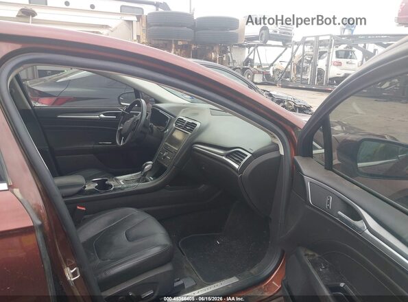 3FA6P0SU7GR241494 2016 FORD FUSION ENERGI Brown Vista interior delantera