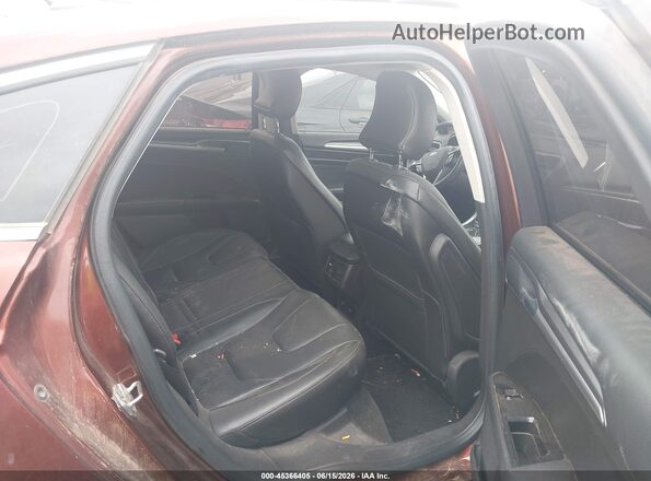 3FA6P0SU7GR241494 2016 FORD FUSION ENERGI Brown Vista de la etiqueta del VIN