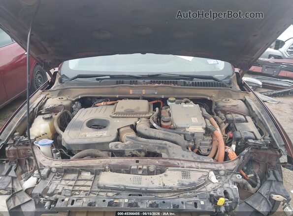 3FA6P0SU7GR241494 2016 FORD FUSION ENERGI Brown Vista trasera