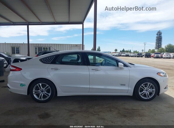 3FA6P0SU7GR329929 2016 FORD FUSION ENERGI White 