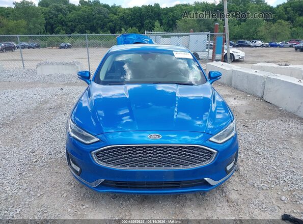 3FA6P0SU8LR225735 2020 FORD FUSION Blue Widok wnętrza z tyłu