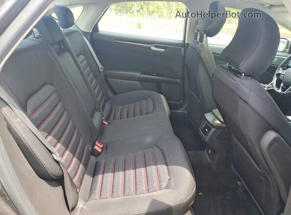 3FA6P0T90GR403864 2016 FORD FUSION Gray Rear seats view
