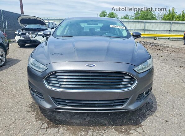 3FA6P0T90GR403864 2016 FORD FUSION Gray Front view