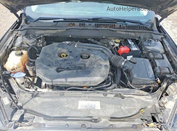 3FA6P0T90GR403864 2016 FORD FUSION Gray Rear interior view