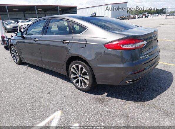 3FA6P0T90LR190425 2020 FORD FUSION Gray Հետևի ձախ