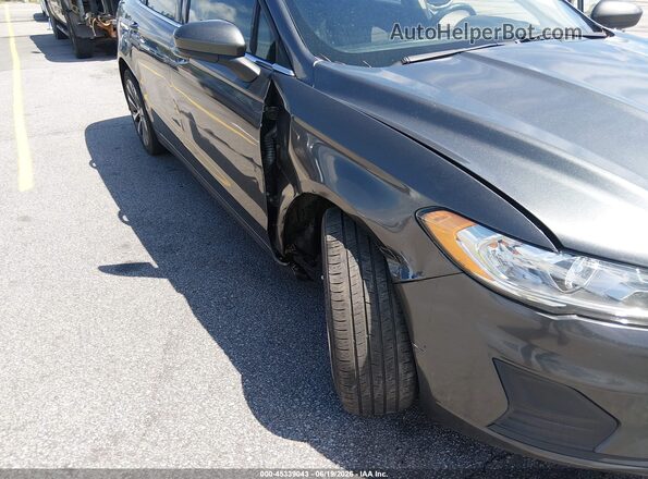 3FA6P0T90LR190425 2020 FORD FUSION Gray Դիմացի տեսք