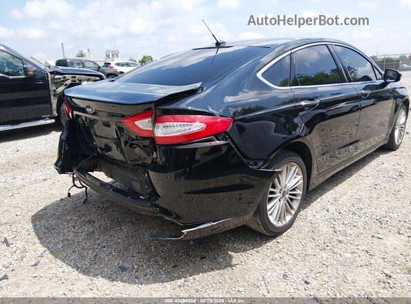 3FA6P0T91GR181626 2016 FORD FUSION Black Tył prawy