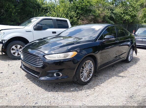 3FA6P0T91GR181626 2016 FORD FUSION Black Przód lewy