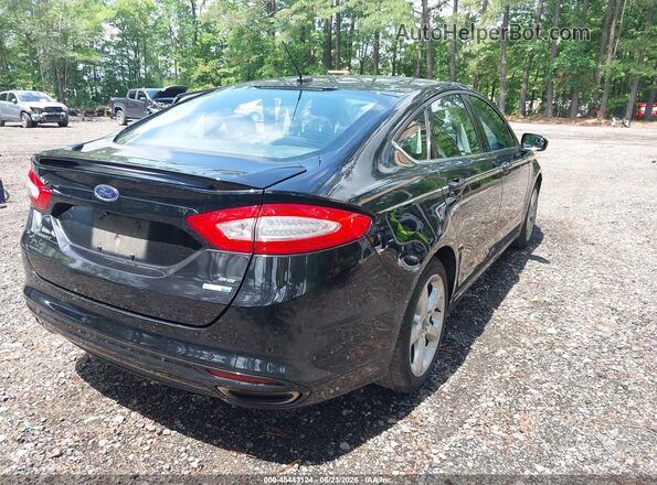 3FA6P0T91GR335249 2016 FORD FUSION Черный Задняя правая четверть