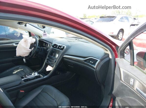 3FA6P0T91HR257010 2017 FORD FUSION Red 