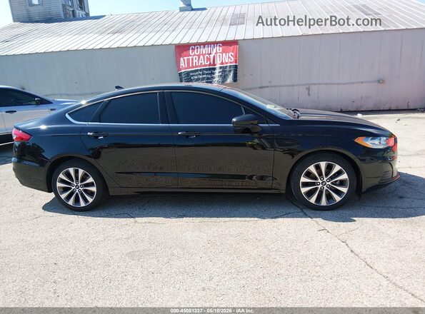 3FA6P0T91LR129410 2020 FORD FUSION Black Панорамний вид салону 360°