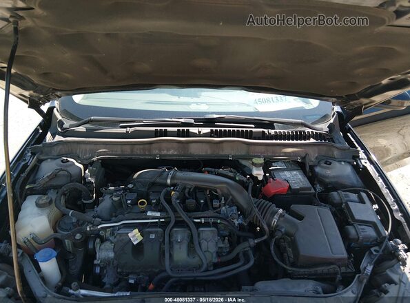 3FA6P0T91LR129410 2020 FORD FUSION Black Вид ззаду